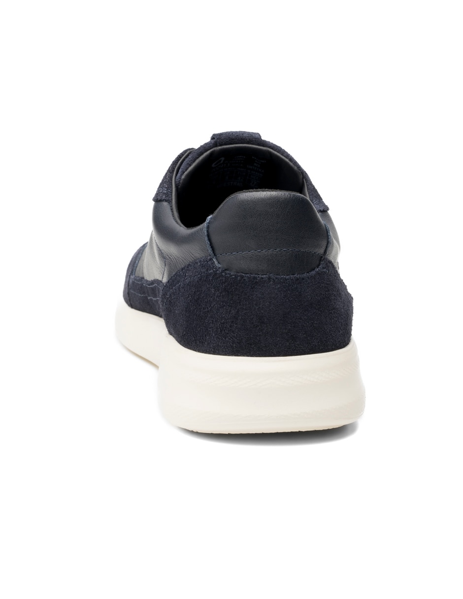 Tenis de piel para hombre