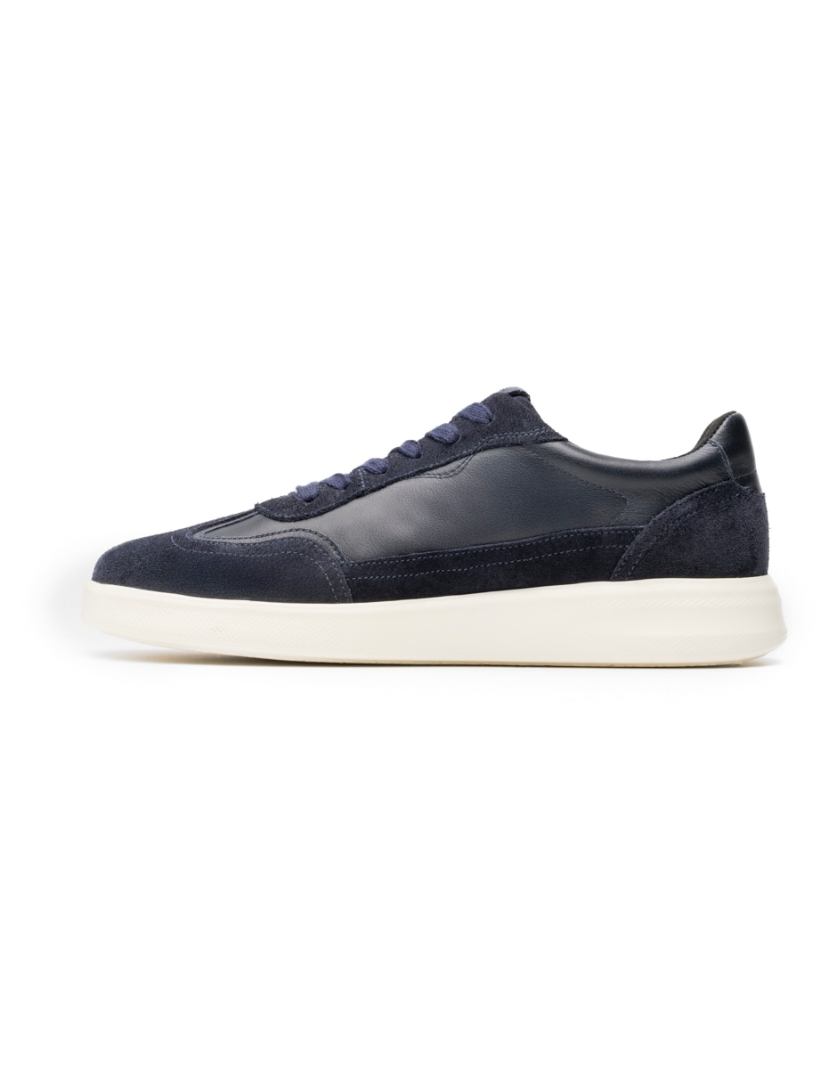Tenis de piel para hombre