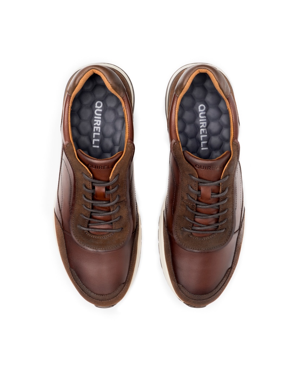 Tenis de piel para hombre 4