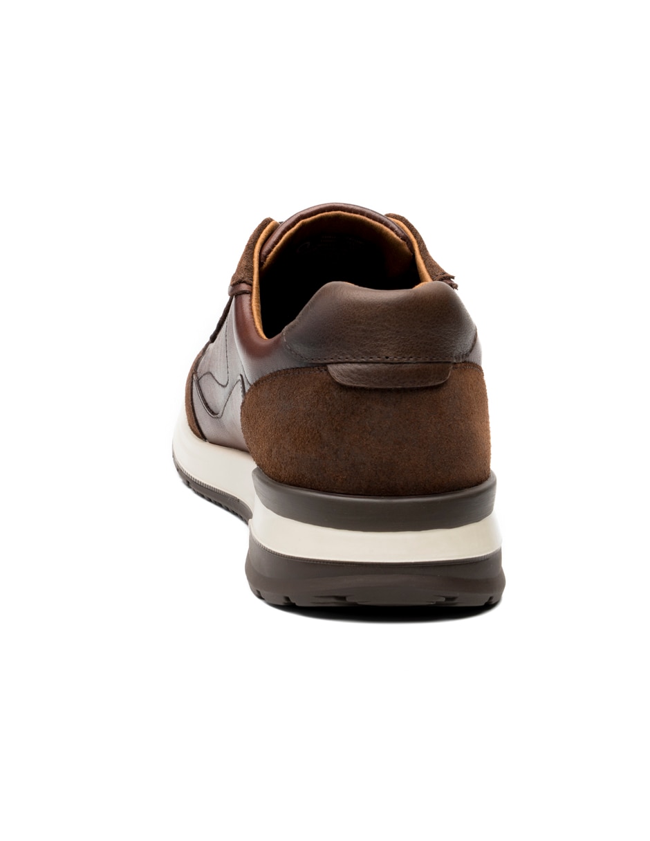Tenis de piel para hombre 5
