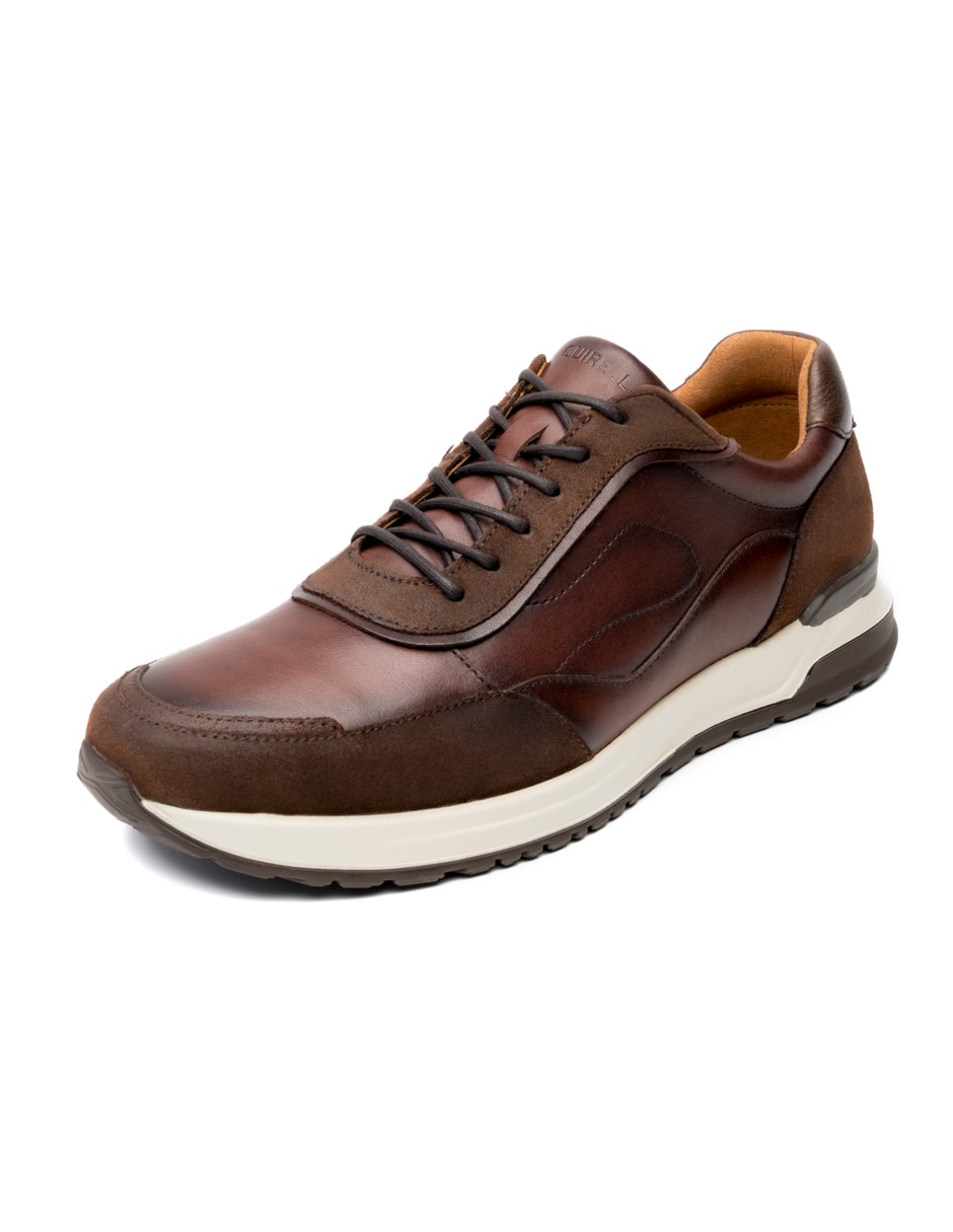 Tenis de piel para hombre 8