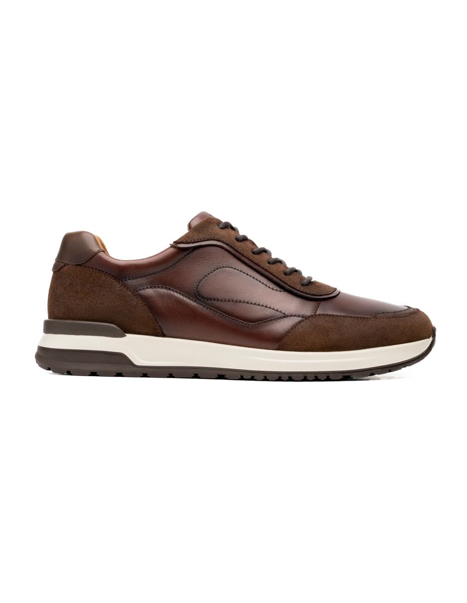 Tenis de piel para hombre 9