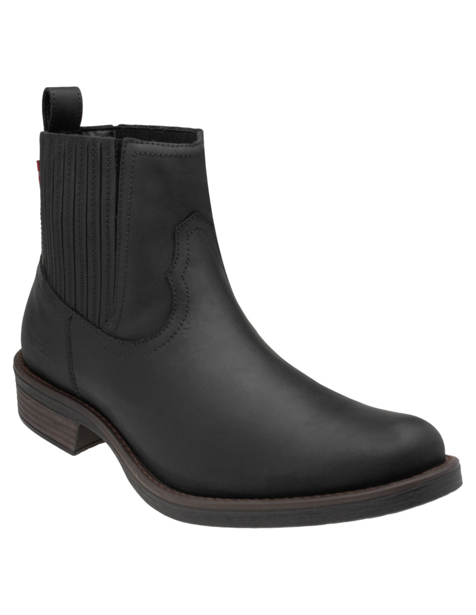 Botín smith de piel para hombre Botín smith de piel para hombre