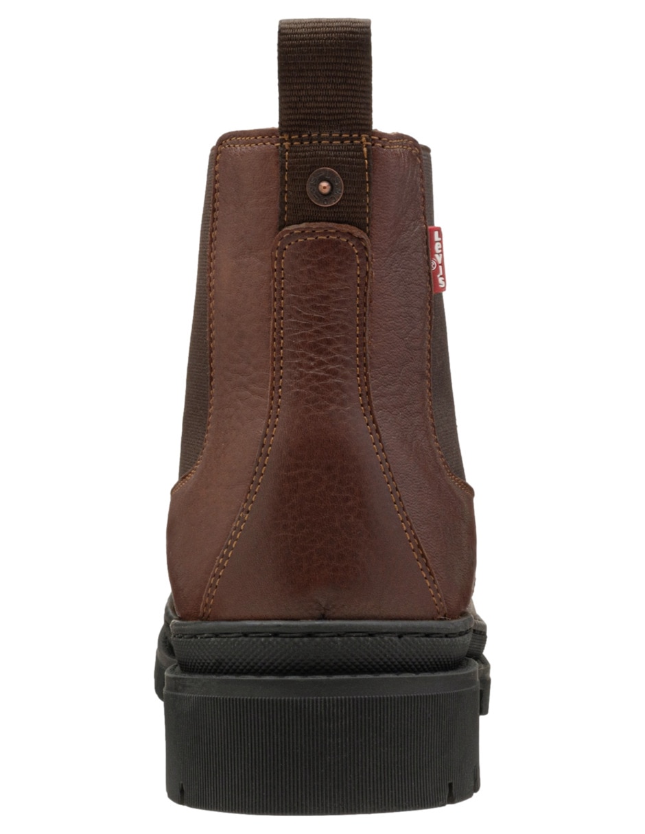 Bota Ares de piel para hombre