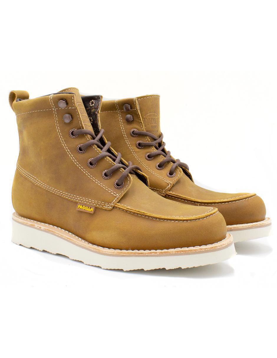 Bota C243 Crazy de piel para hombre 4
