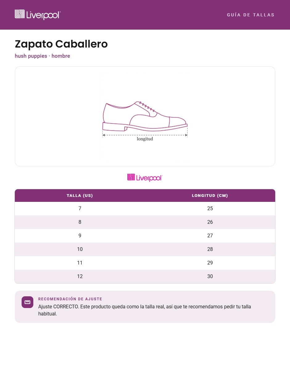 Zapato oxford para hombre 10