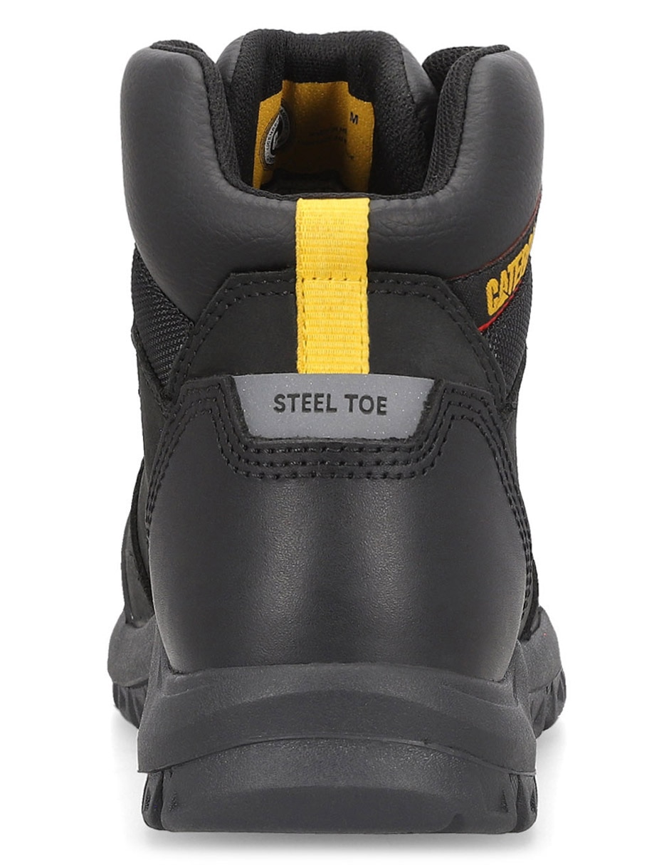 Bota industrial de piel