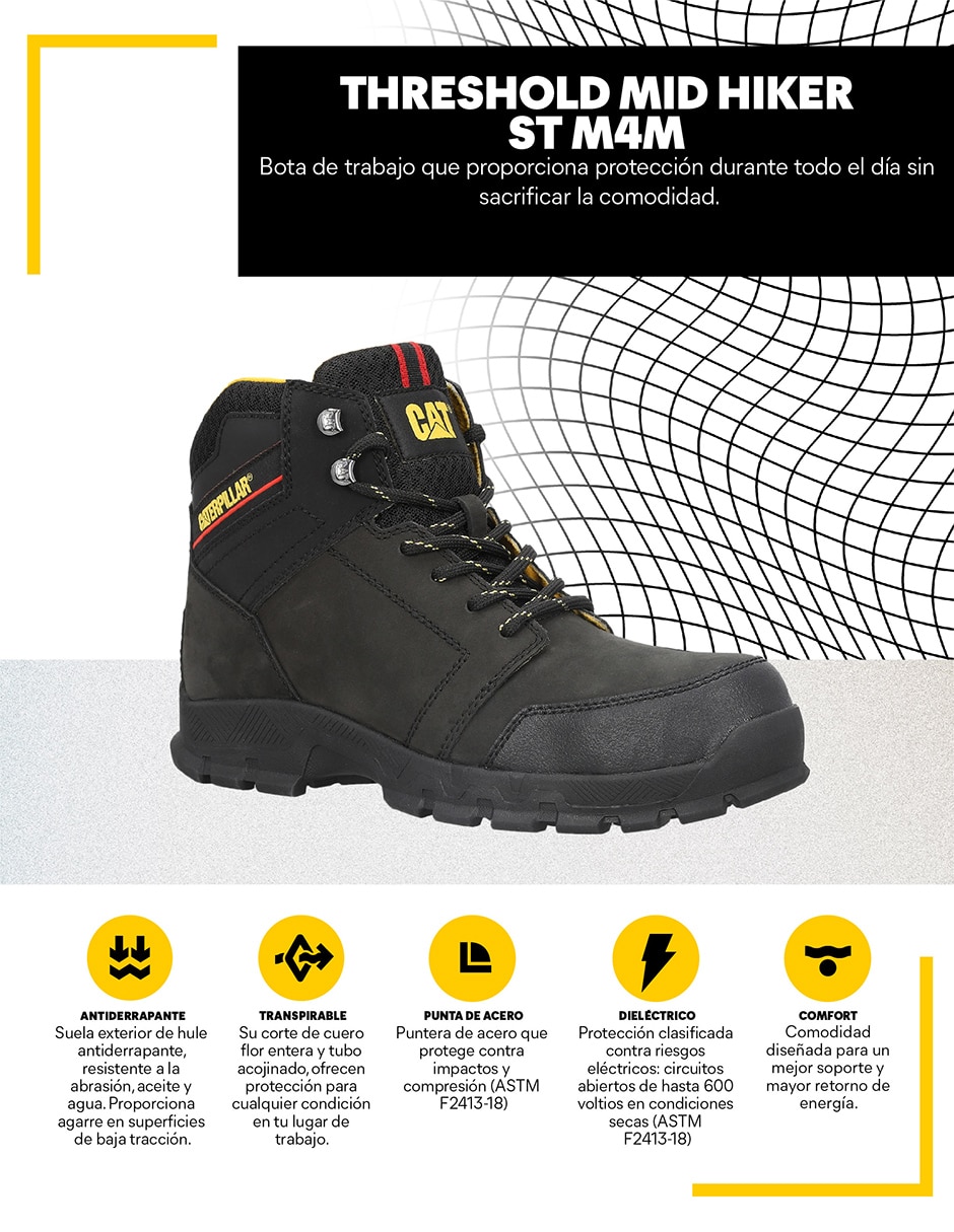 Bota industrial de piel 7
