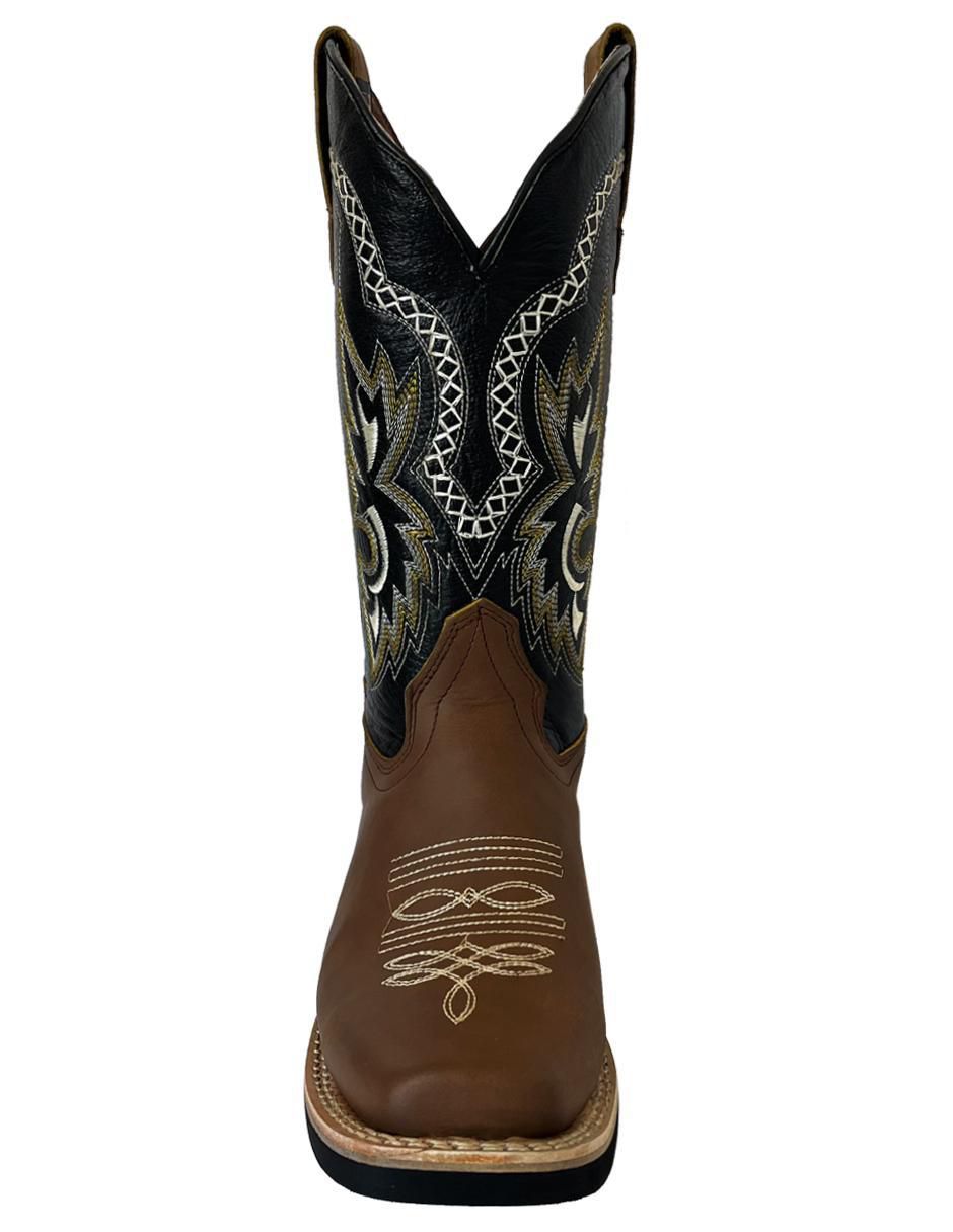 Bota de piel para hombre