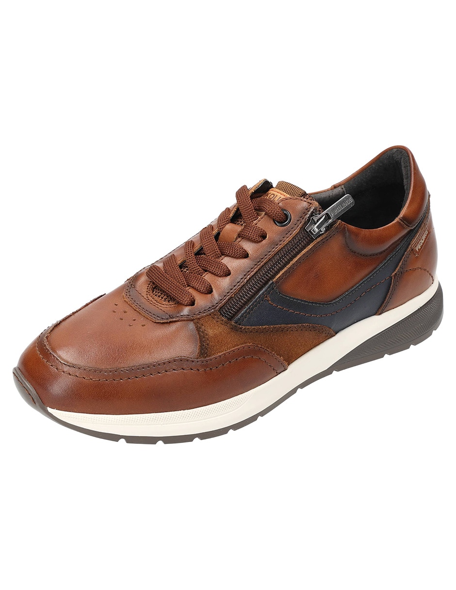 Tenis de piel para hombre 7