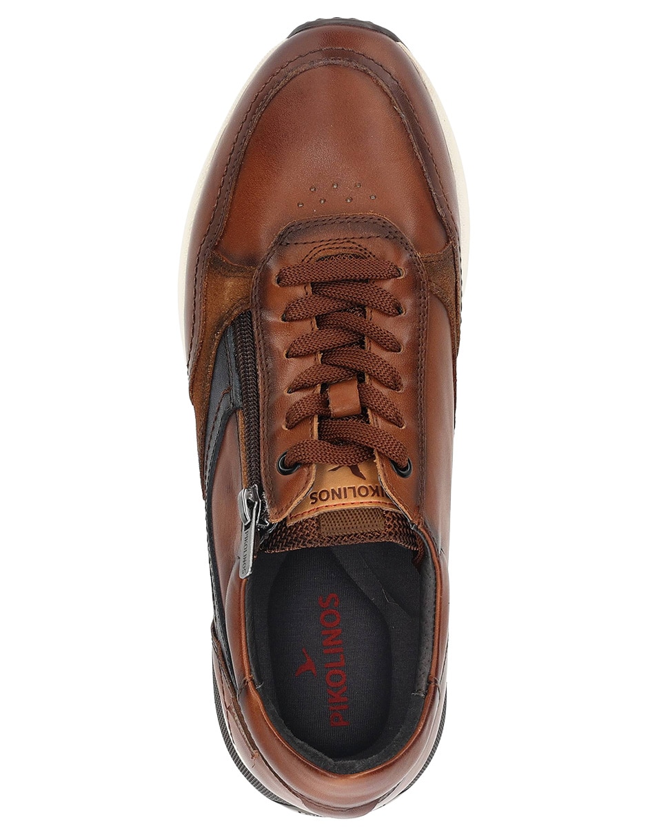 Tenis de piel para hombre 10