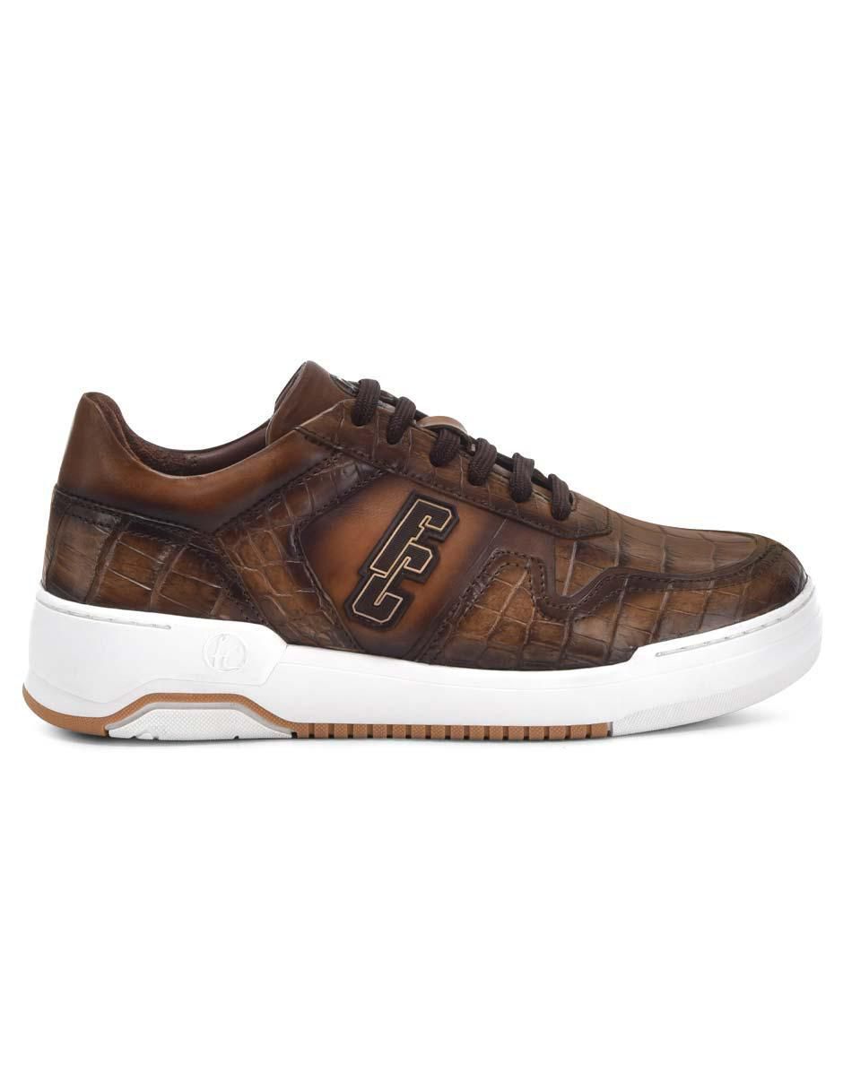 Tenis de piel para hombre 6
