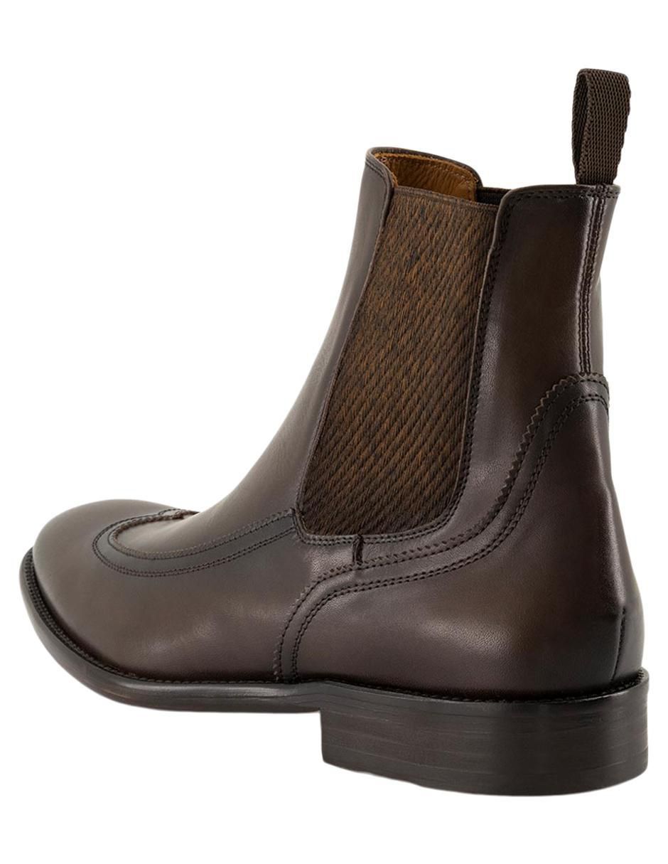Botín de piel para hombre 4
