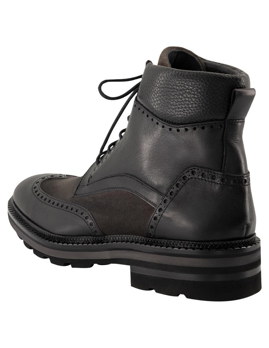 Botín de piel para hombre 4