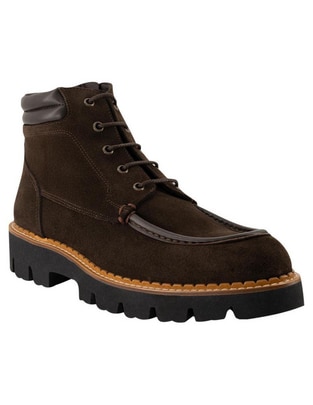 Botín de piel para hombre Botín de piel para hombre