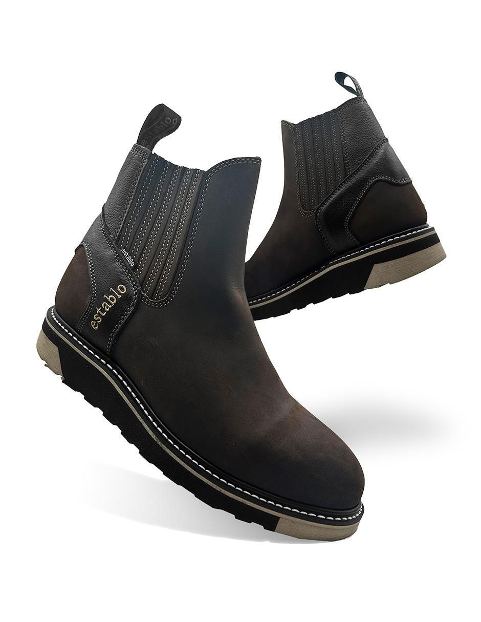 Botín 532 de piel para hombre 2