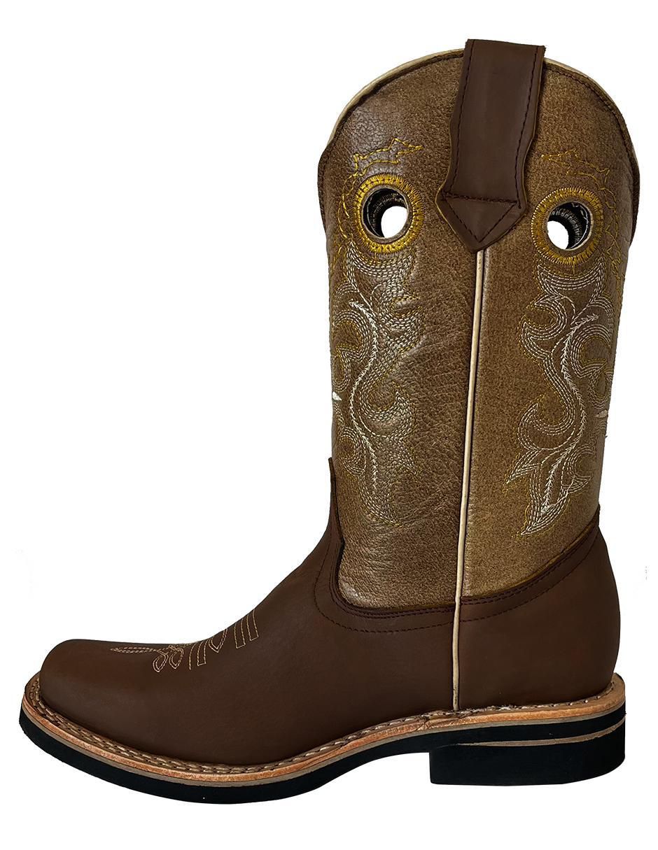 Bota Vaquero de piel para hombre