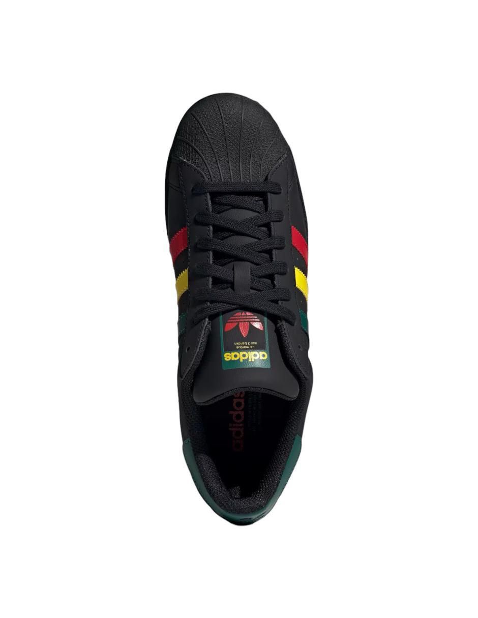 Tenis de piel Superstar para hombre 4