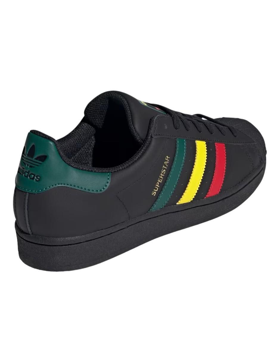 Tenis de piel Superstar para hombre 2