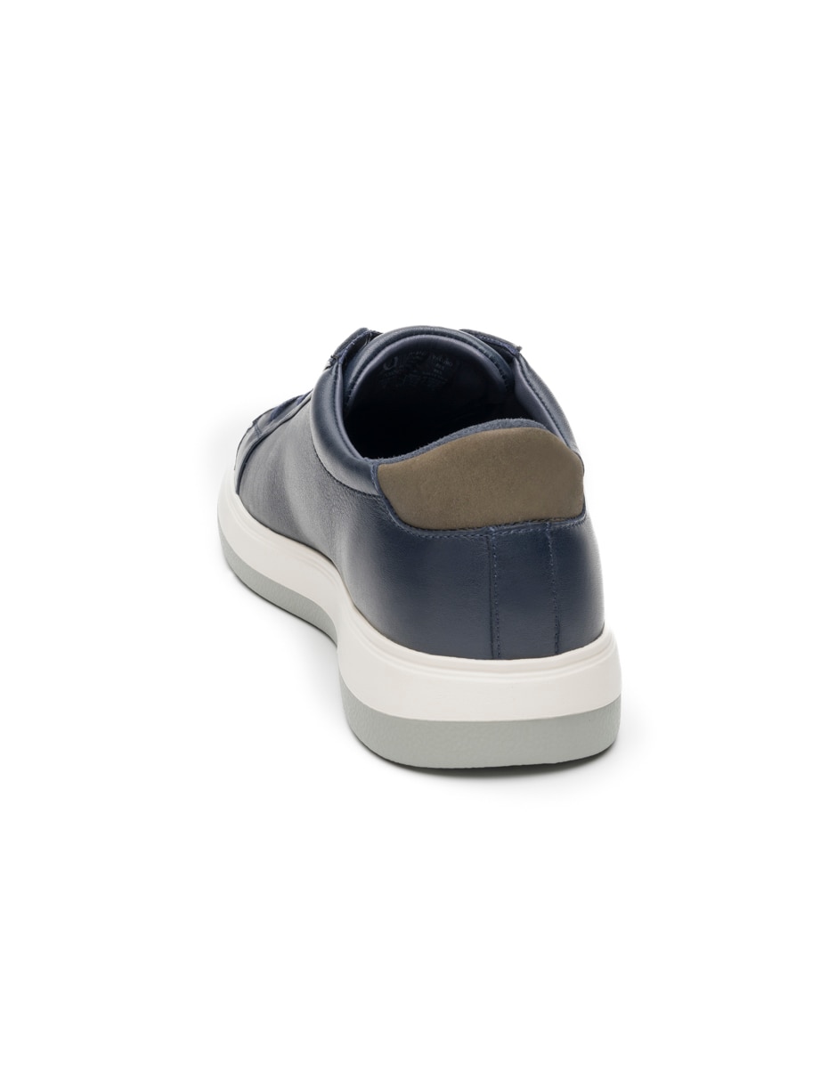 Tenis de piel para hombre