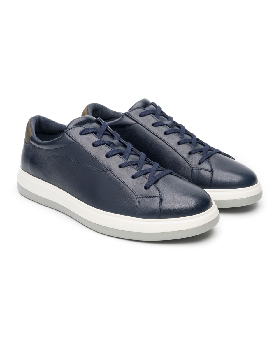 Tenis de piel para hombre 6
