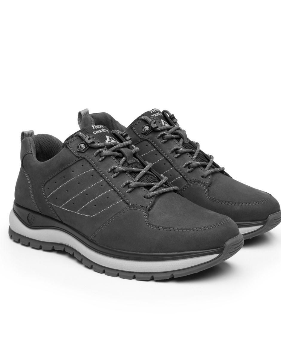 Tenis de piel para hombre