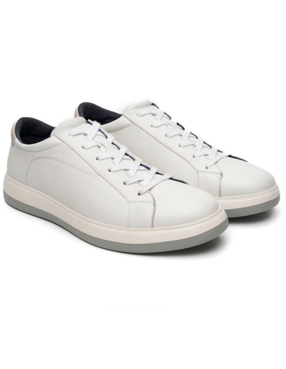 Tenis de piel para hombre