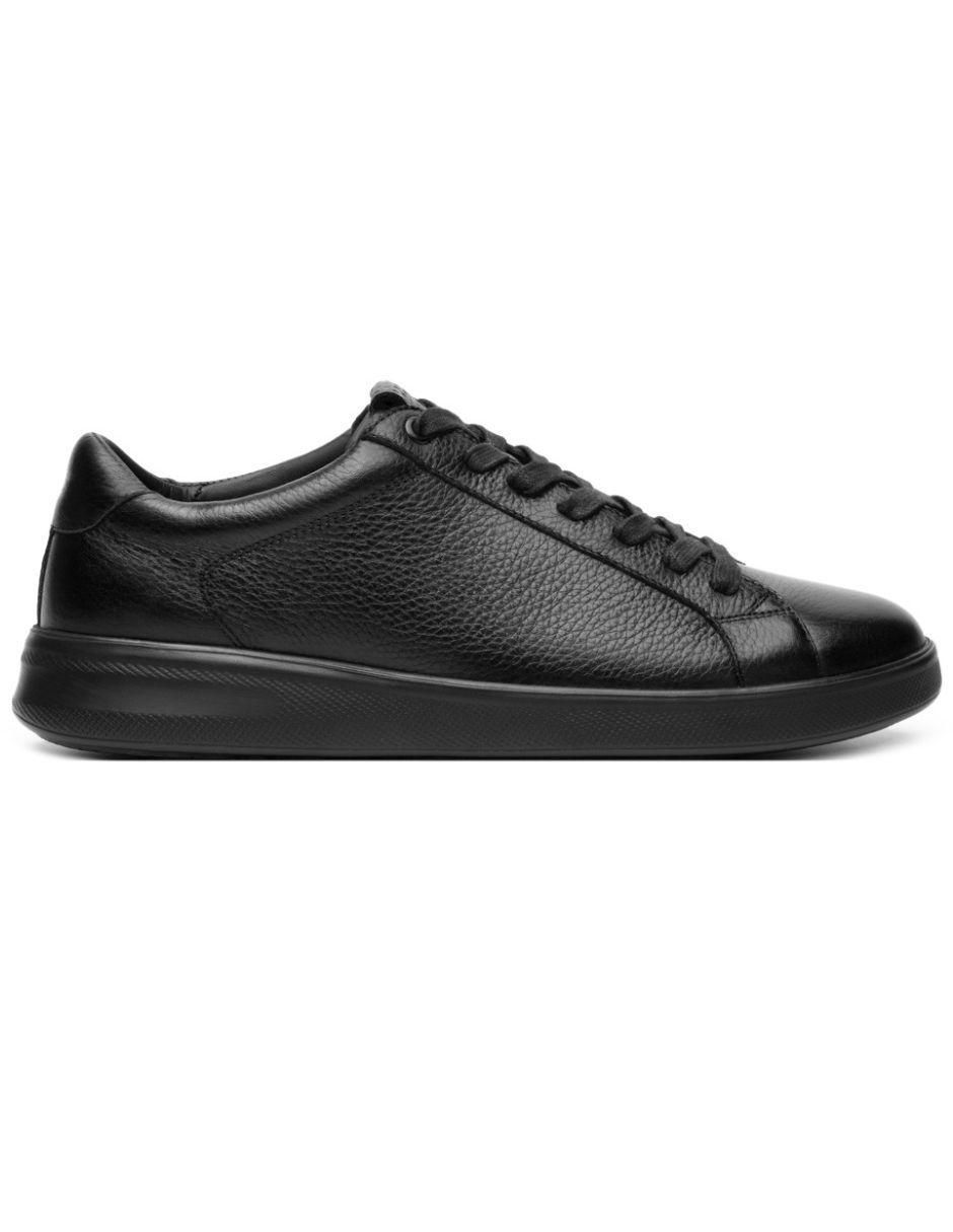 Tenis de piel para hombre