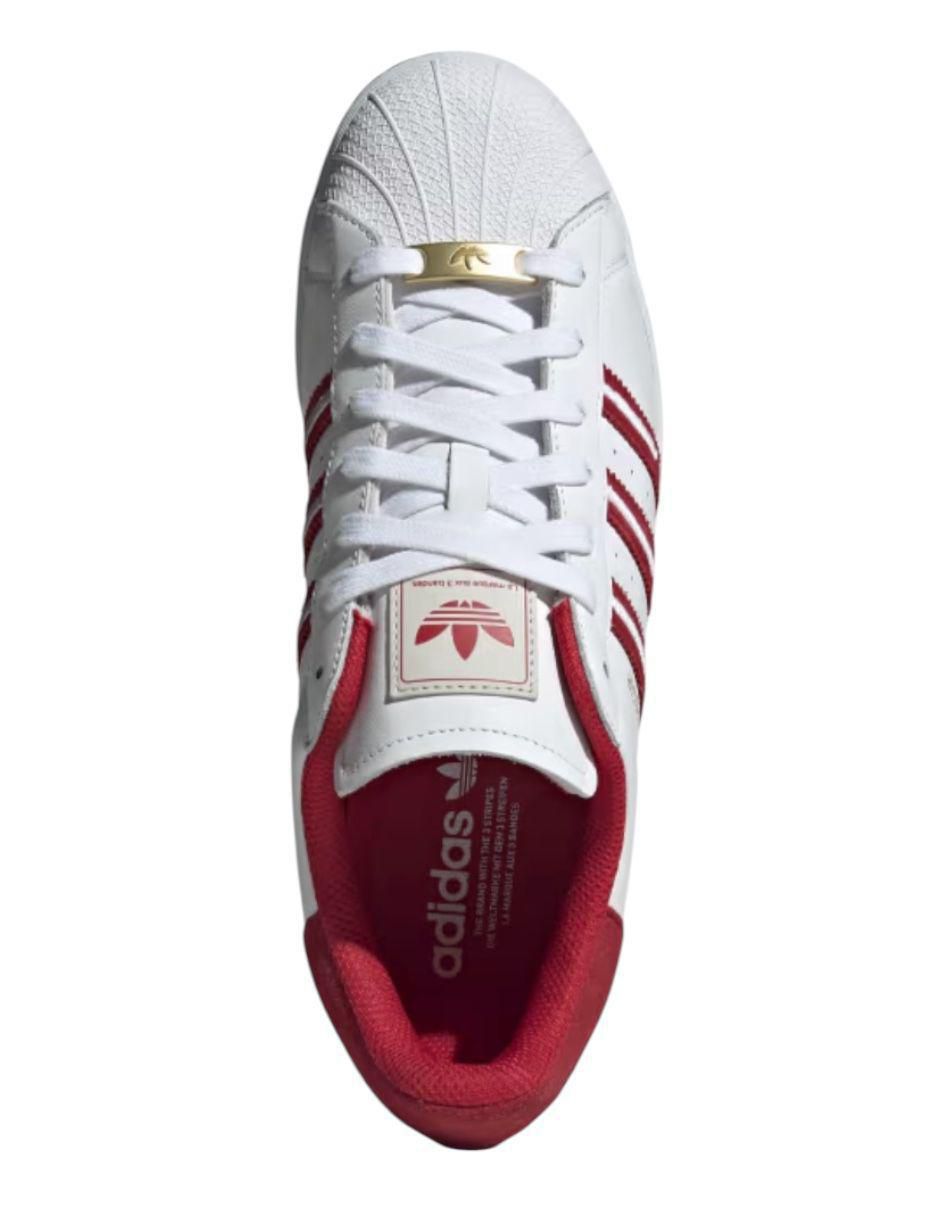 Tenis de piel Superstar para hombre 3