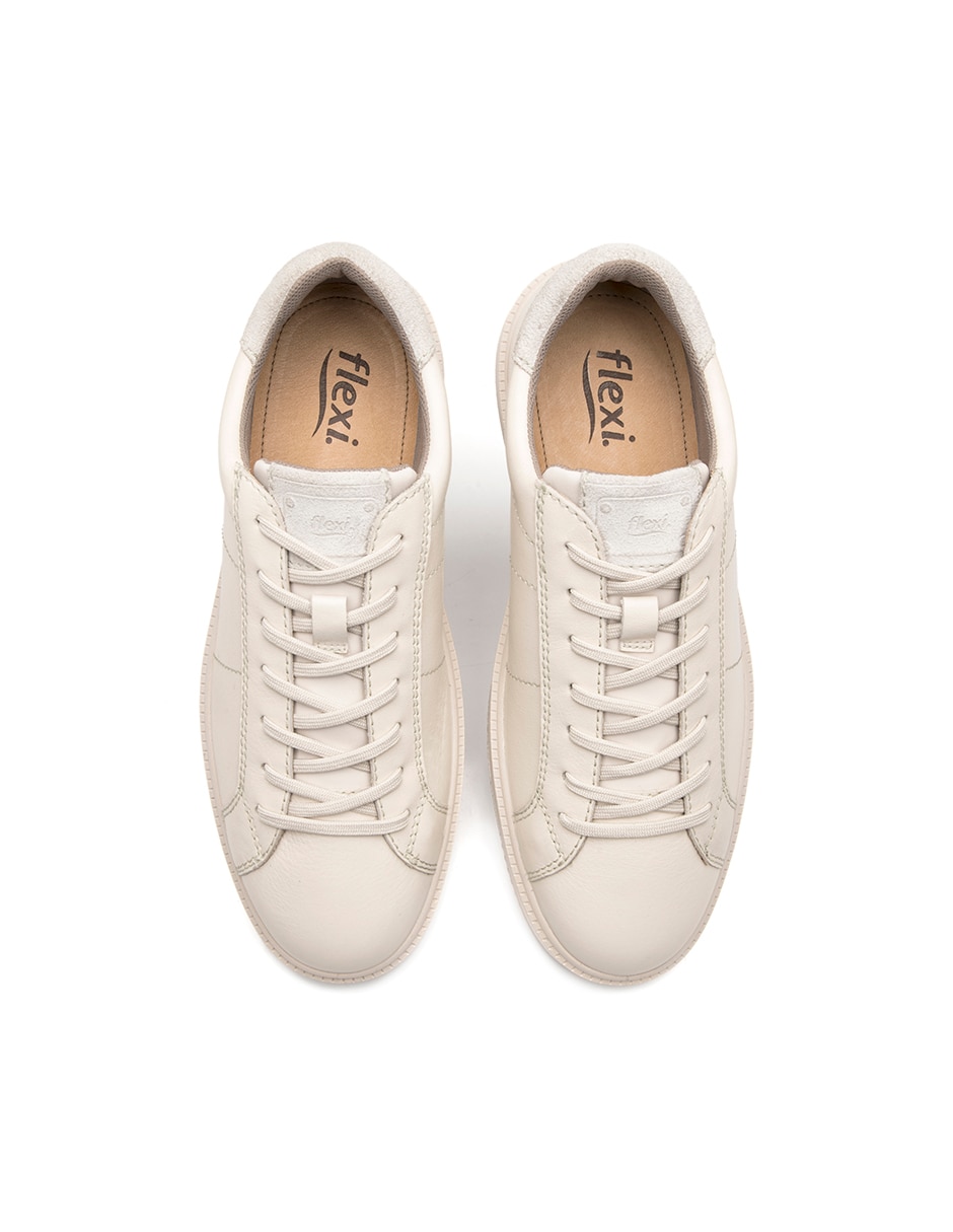 Tenis de piel para hombre