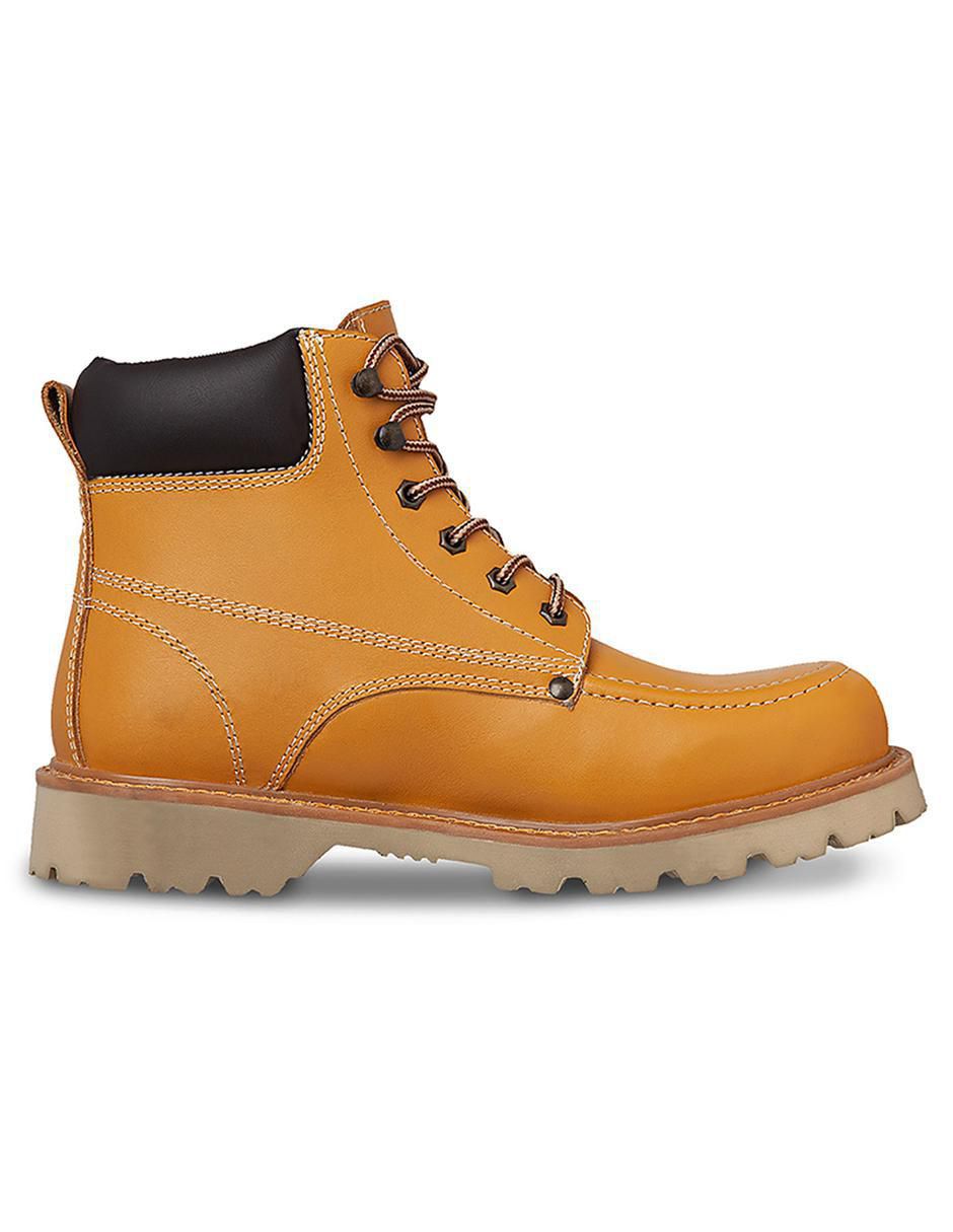 Bota de piel para hombre