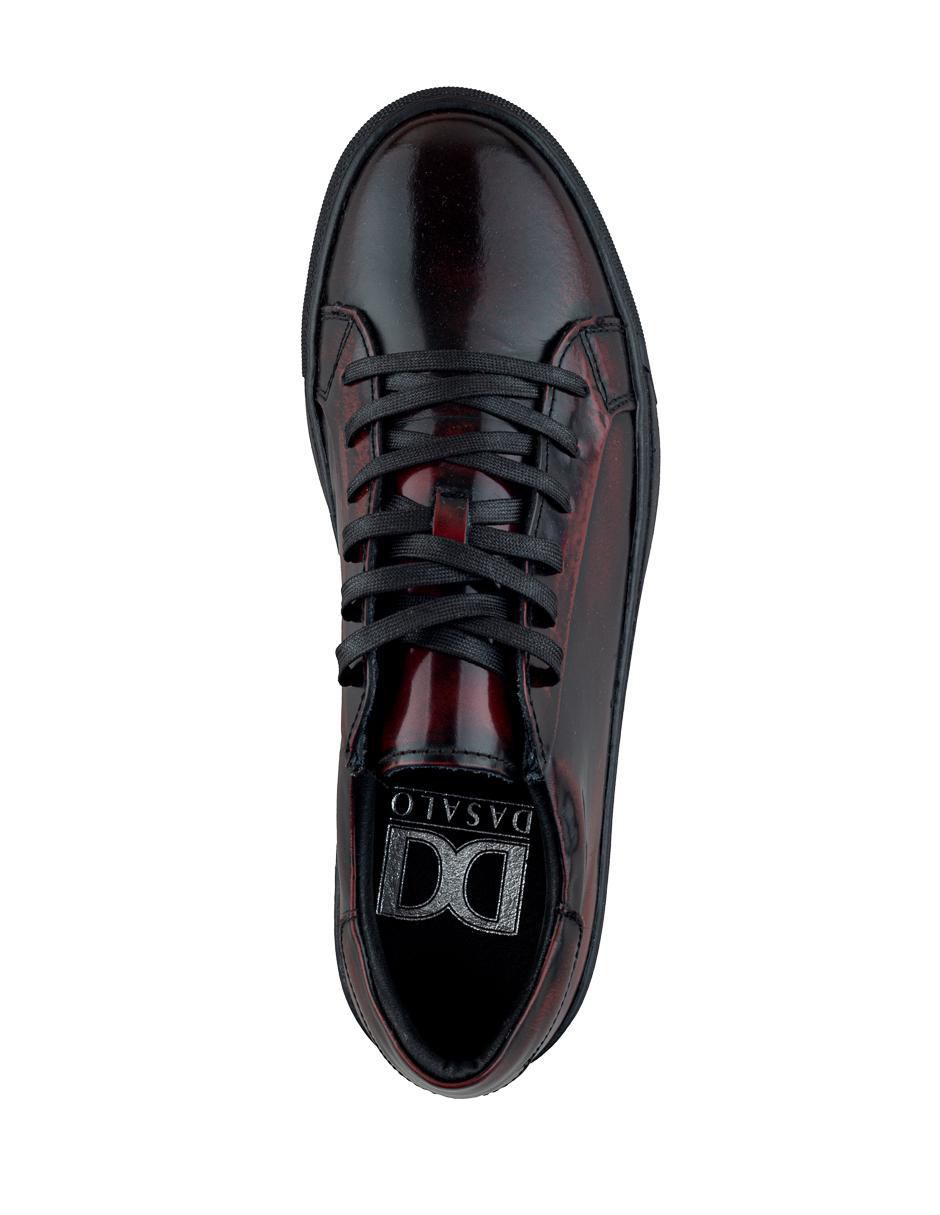 Tenis de piel para hombre