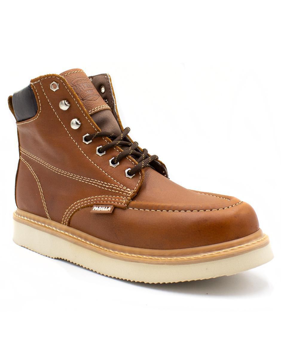 Bota de piel para hombre