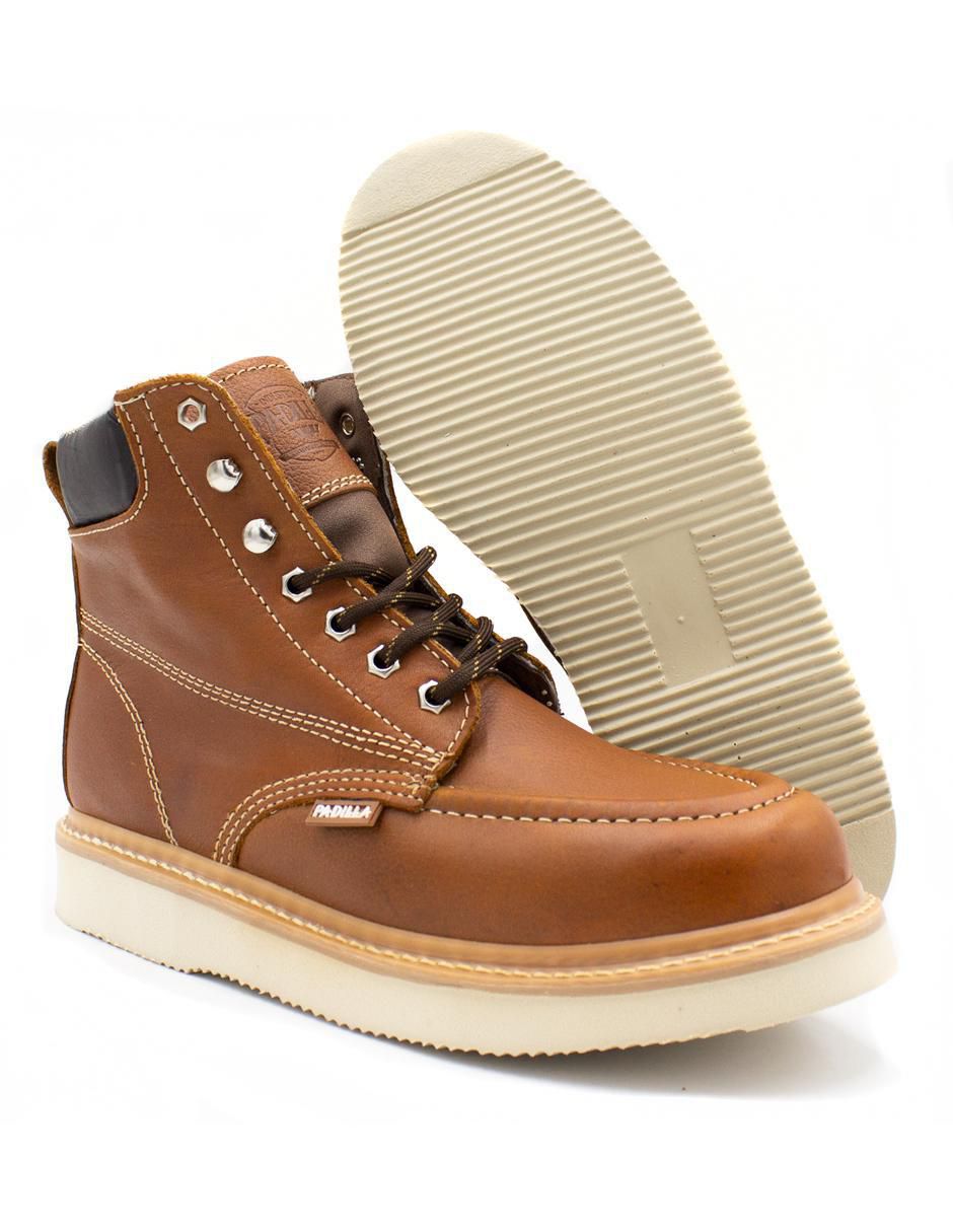 Bota de piel para hombre