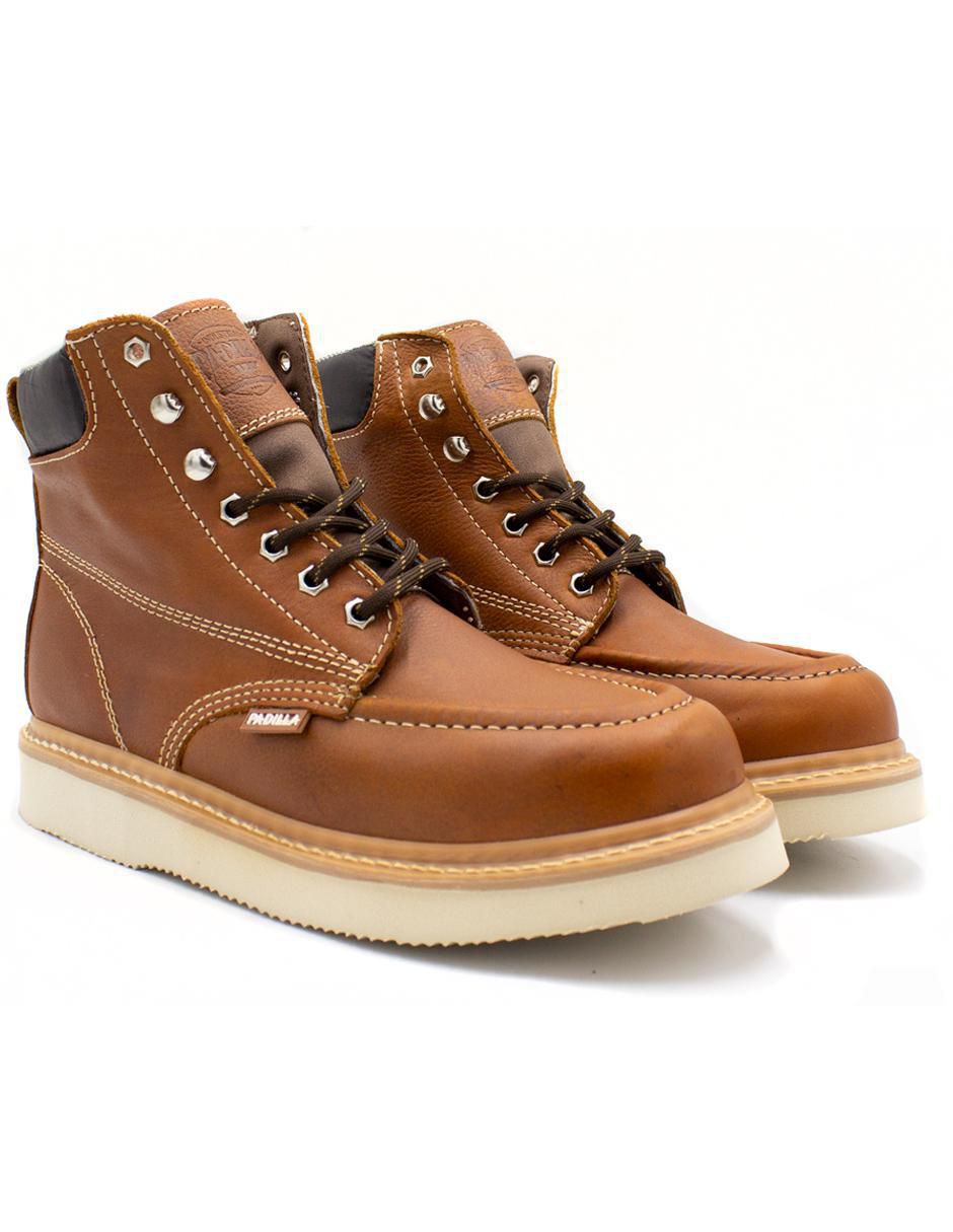 Bota de piel para hombre