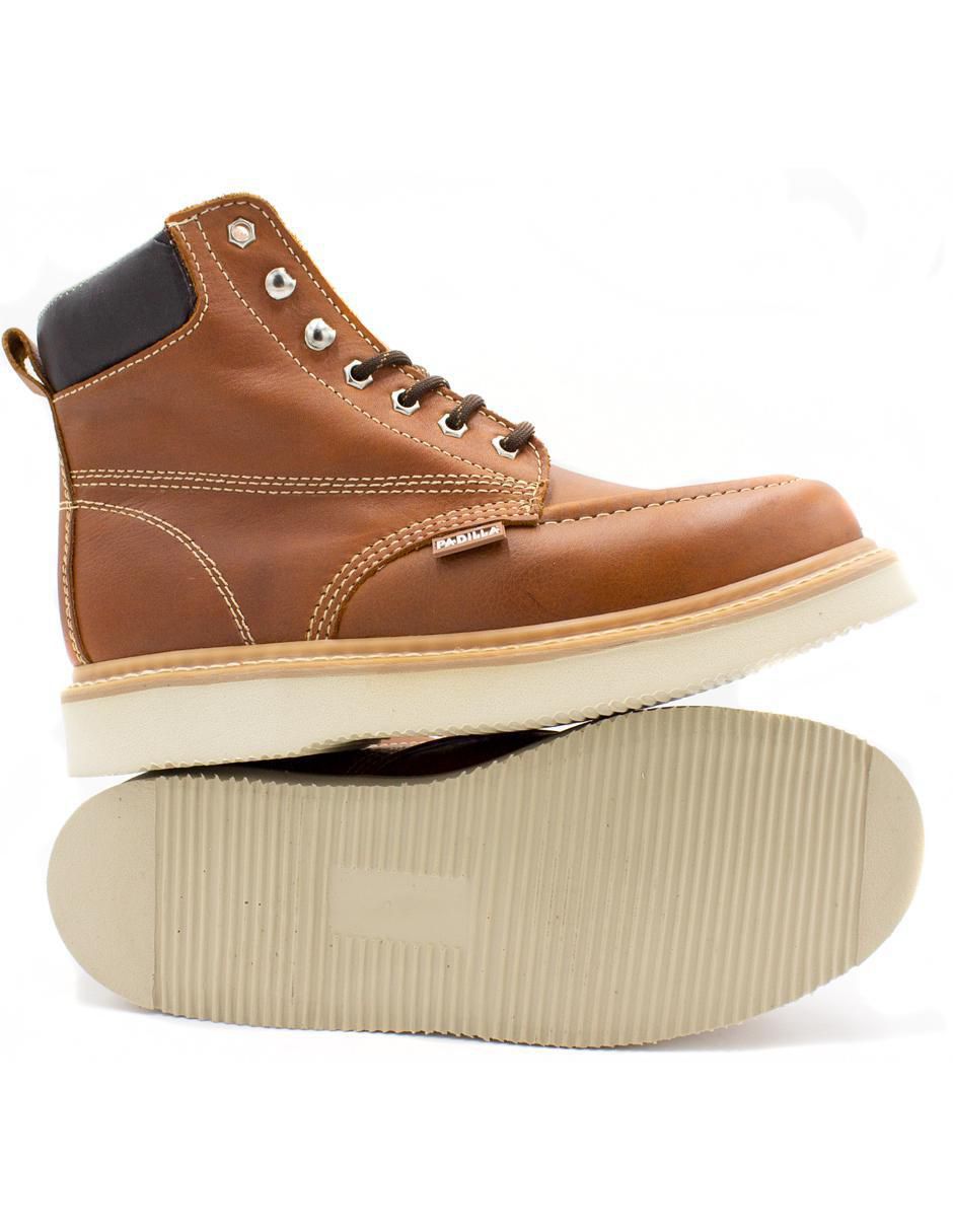 Bota de piel para hombre