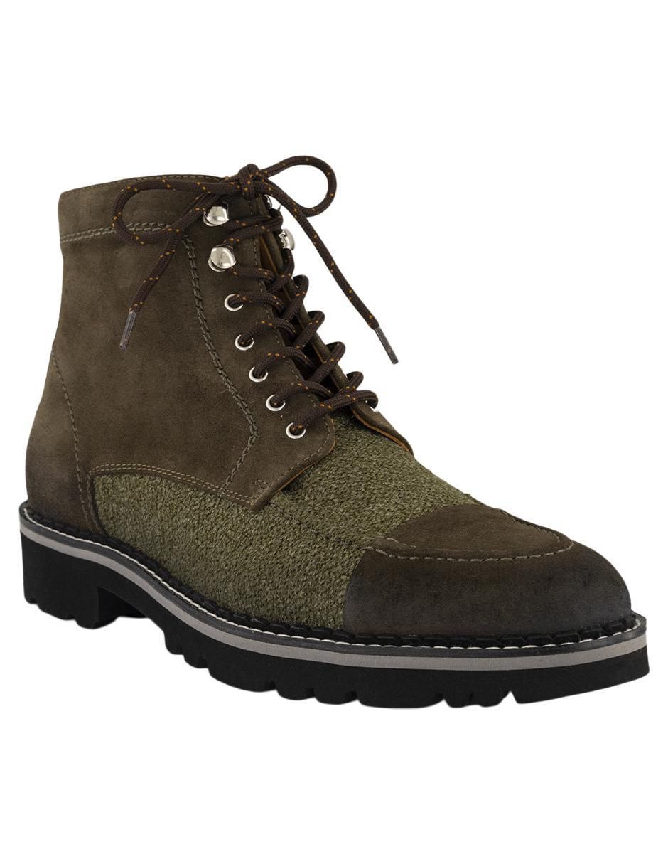 Botín de piel para hombre