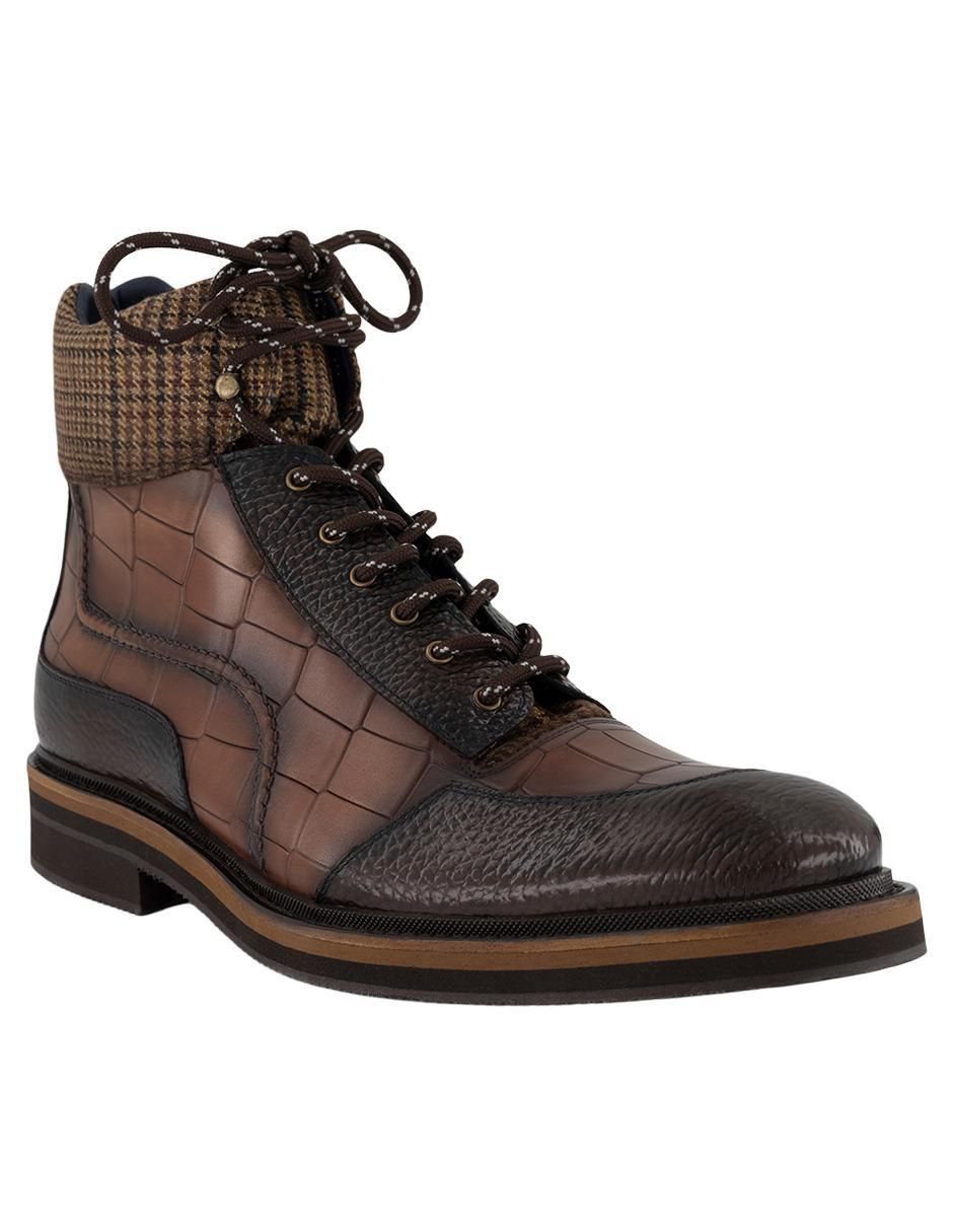 Botín de piel para hombre Botín de piel para hombre
