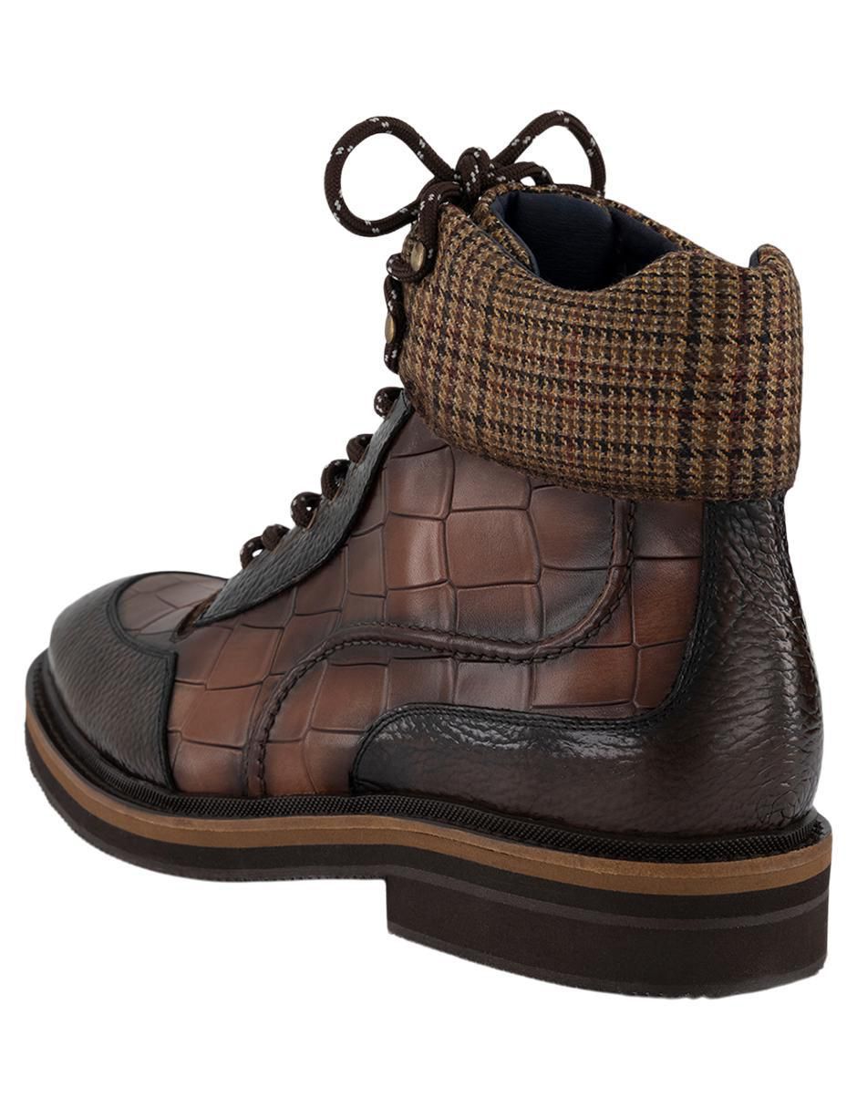 Botín de piel para hombre 4