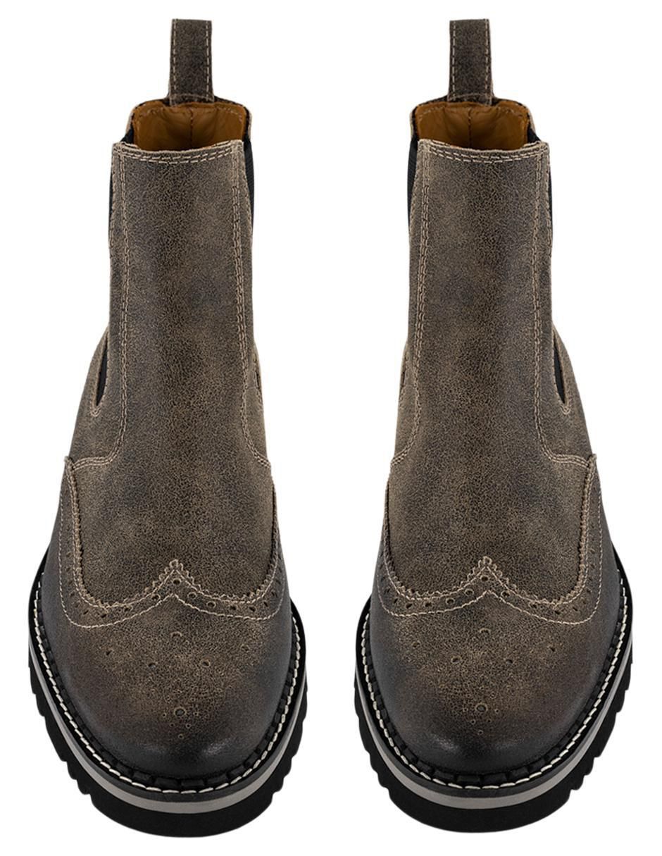 Botín de piel para hombre 3