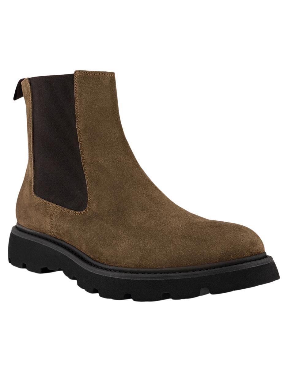 Botín de piel para hombre