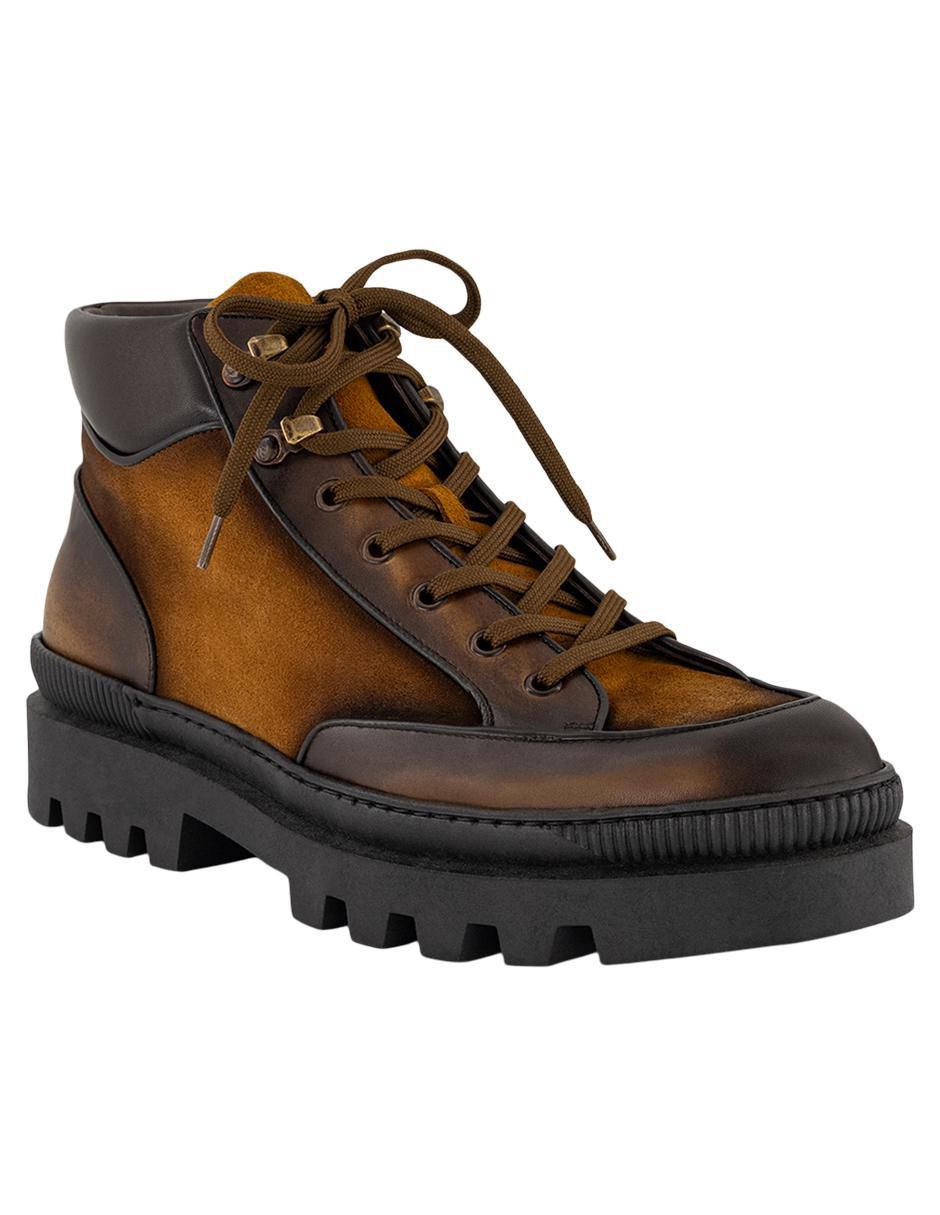 Botín de piel para hombre Botín de piel para hombre
