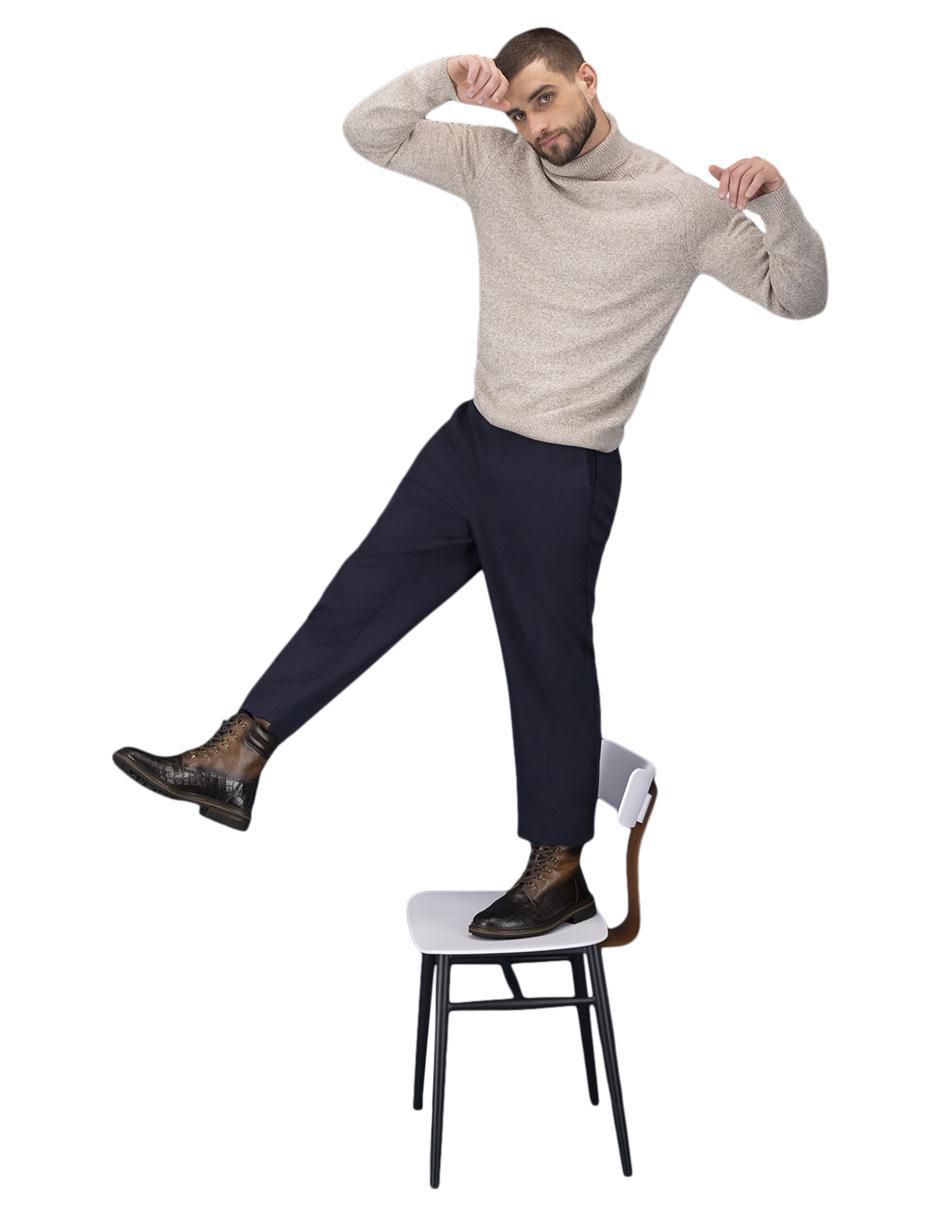 Botín de piel para hombre 2