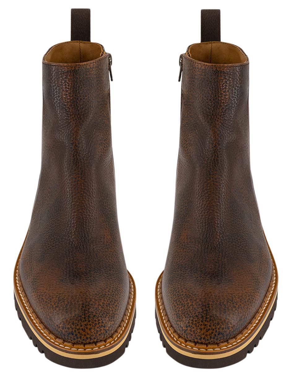 Botín de piel para hombre 3