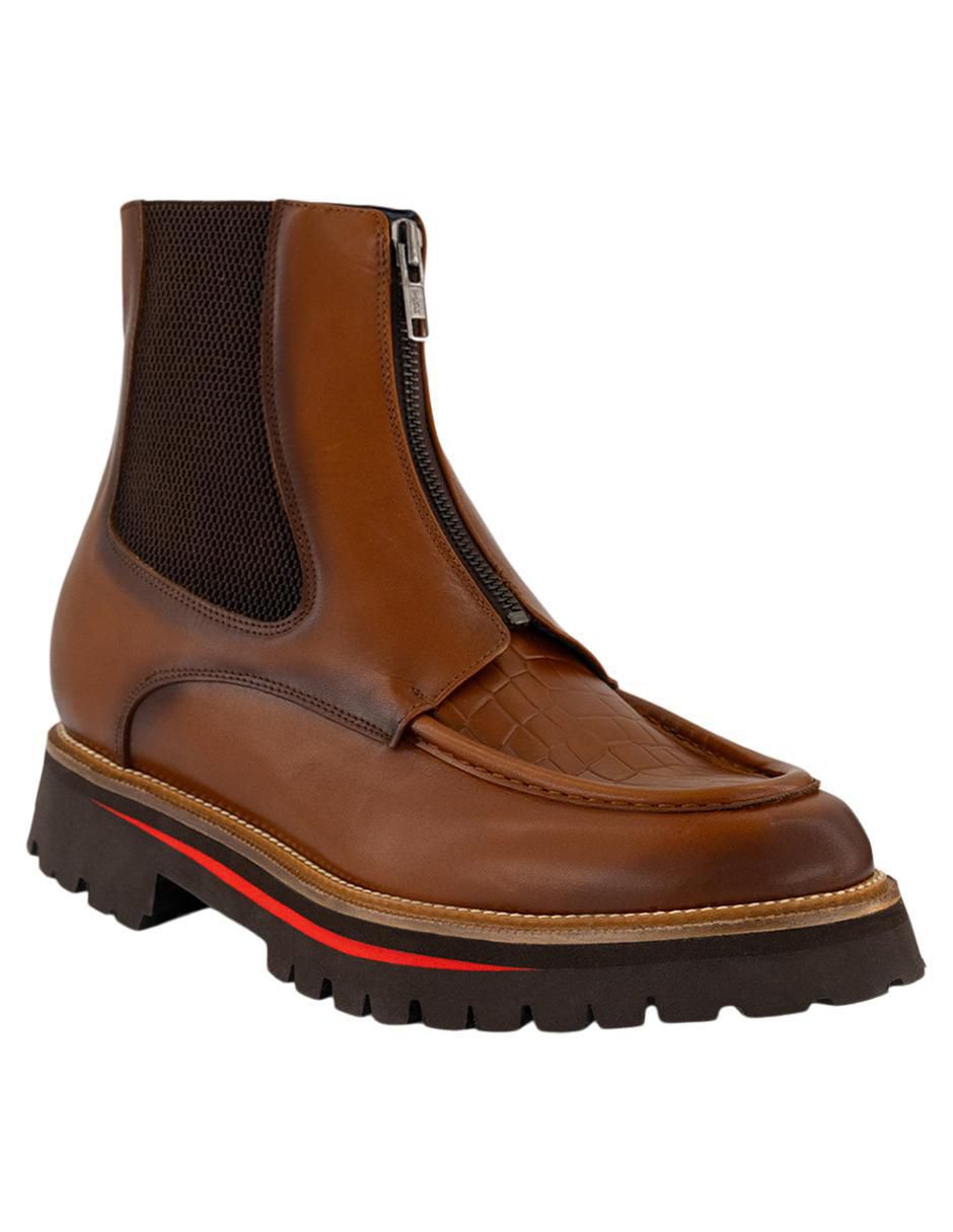 Botín de piel para hombre Botín de piel para hombre