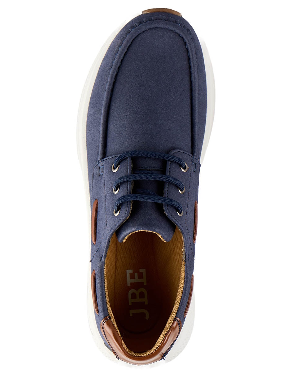 Zapato náutico jbe para hombre
