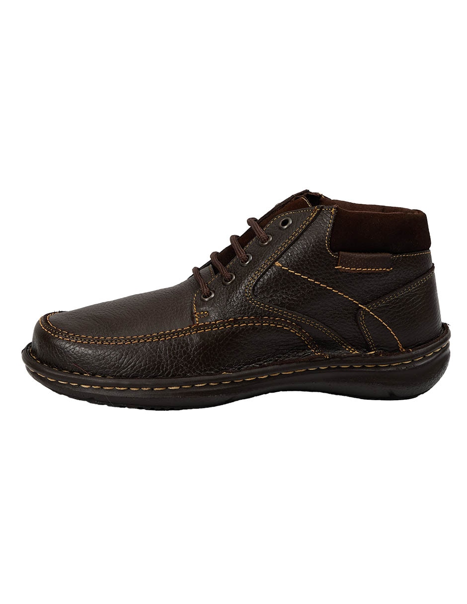 Bota De Piel Para Hombre
