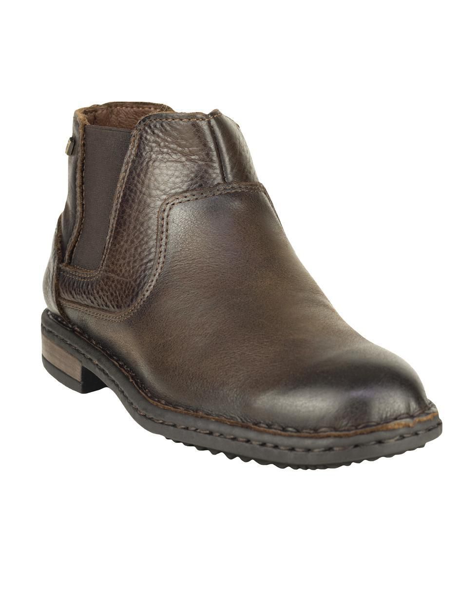 Botín de piel para hombre