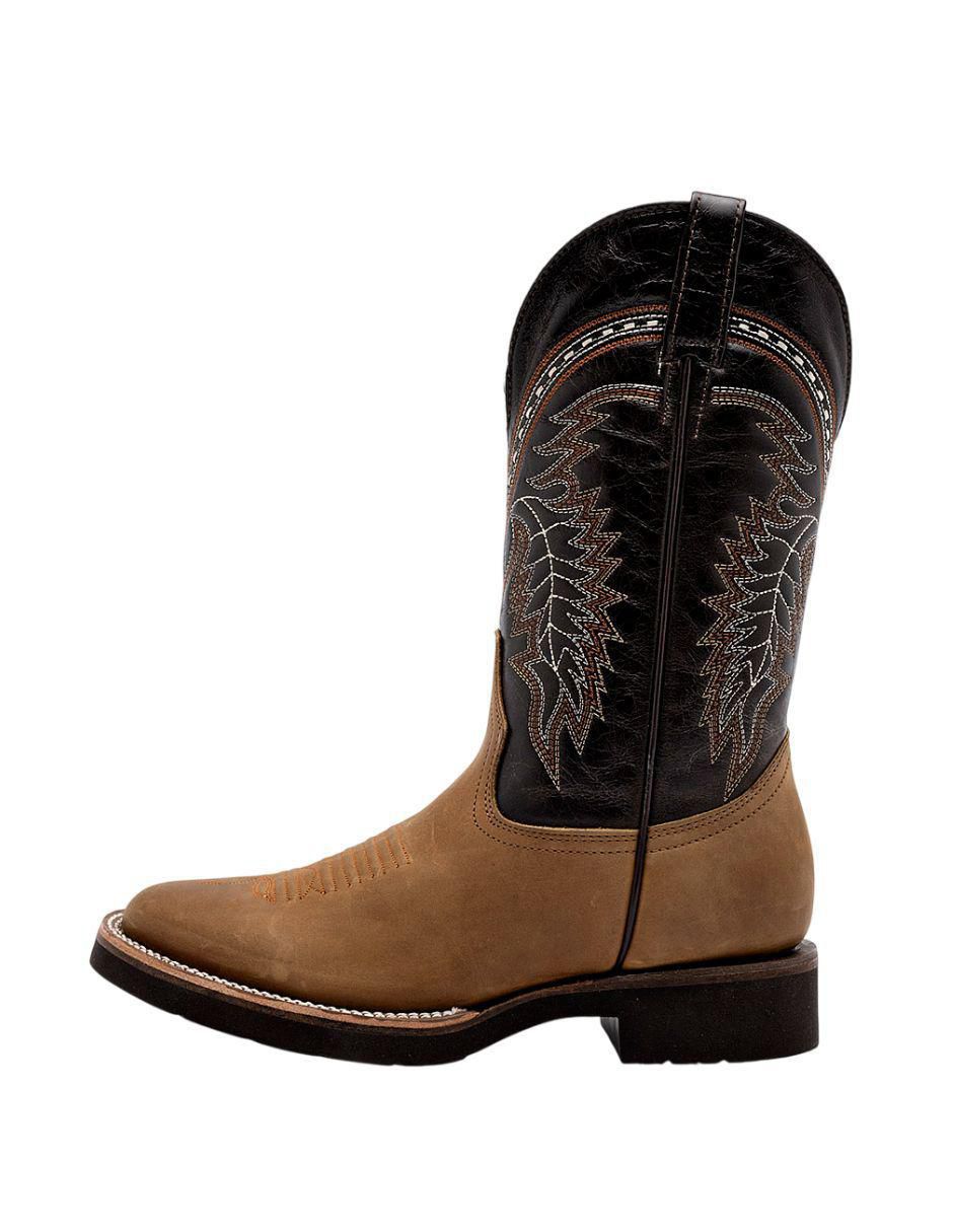 Bota de piel para hombre