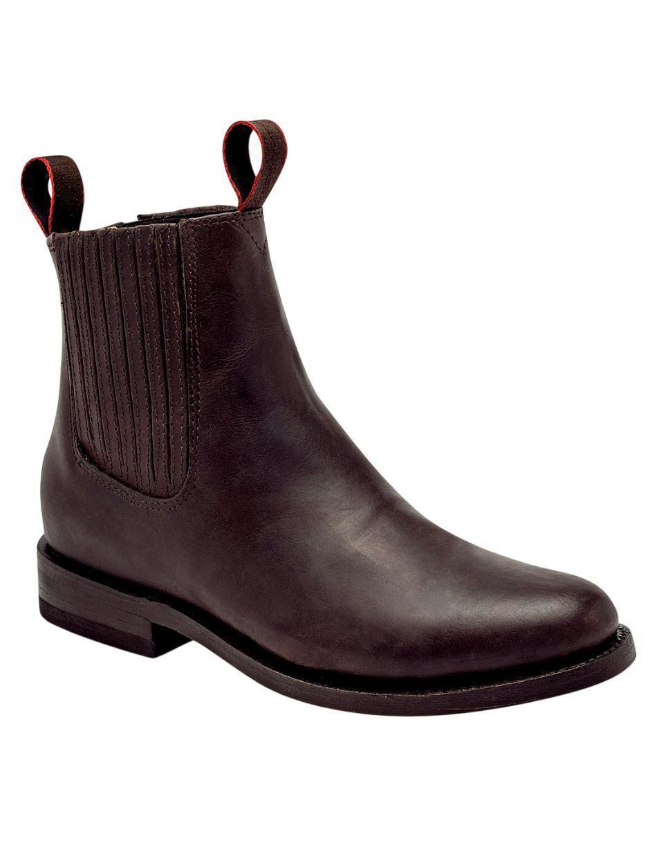 Botín de piel para hombre Botín de piel para hombre